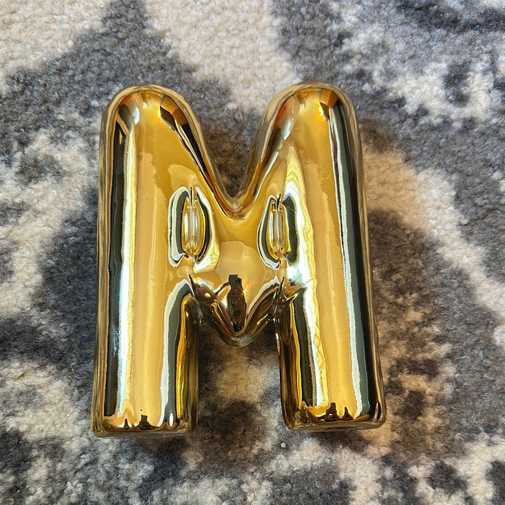 Ashland Gold Bubble Letter